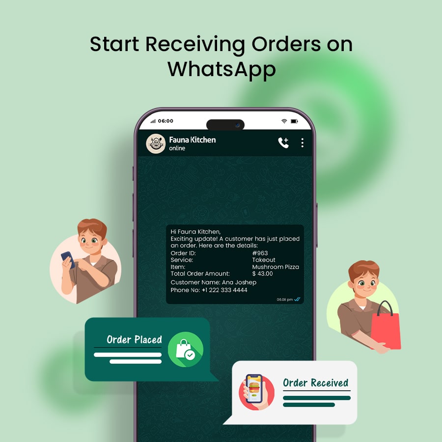 google ordering notification