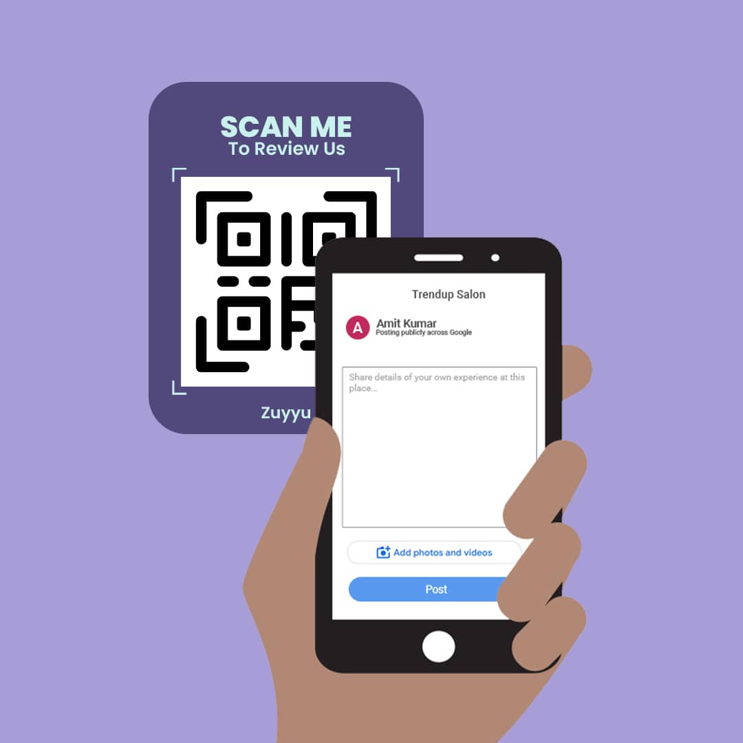 scan qr google review
