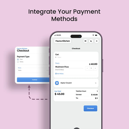google ordering system